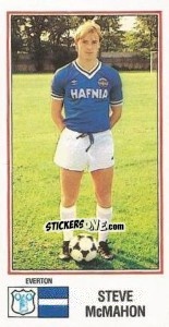 Sticker Steve McMahon - UK Football 1982-1983 n. 97 - Panini