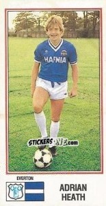 Figurina Adrian Heath - UK Football 1982-1983 - Panini