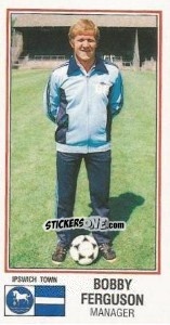 Sticker Bobby Ferguson - UK Football 1982-1983 - Panini