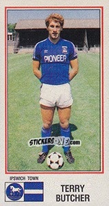 Sticker Terry Butcher - UK Football 1982-1983 n. 106 - Panini