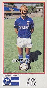 Cromo Mick Mills - UK Football 1982-1983 - Panini