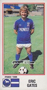 Sticker Eric Gates - UK Football 1982-1983 n. 114 - Panini