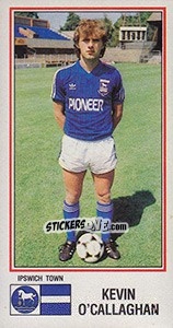 Sticker Kevin O'Callaghan - UK Football 1982-1983 n. 116 - Panini