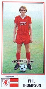 Cromo Phil Thompson - UK Football 1982-1983 n. 124 - Panini