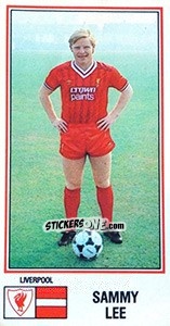 Sticker Sammy Lee - UK Football 1982-1983 n. 131 - Panini