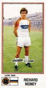 Sticker Richard Money - UK Football 1982-1983 - Panini