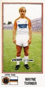 Sticker Wayne Turner - UK Football 1982-1983 - Panini
