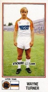 Cromo Wayne Turner - UK Football 1982-1983 n. 140 - Panini