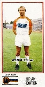 Sticker Brian Horton - UK Football 1982-1983 - Panini
