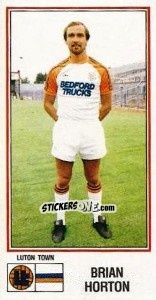 Sticker Brian Horton - UK Football 1982-1983 n. 141 - Panini