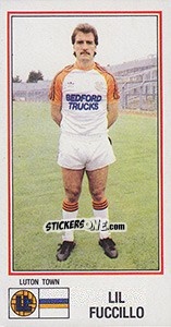 Sticker Lil Fuccillo - UK Football 1982-1983 n. 144 - Panini