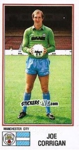 Cromo Joe Corrigan - UK Football 1982-1983 - Panini