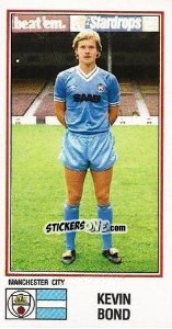 Figurina Kevin Bond - UK Football 1982-1983 n. 153 - Panini