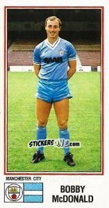 Figurina Bobby McDonald - UK Football 1982-1983 - Panini