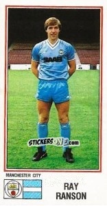 Figurina Ray Ranson - UK Football 1982-1983 n. 156 - Panini