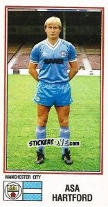 Sticker Asa Hartford - UK Football 1982-1983 - Panini