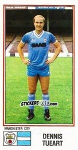 Cromo Dennis Tueart - UK Football 1982-1983 - Panini