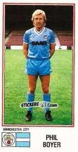 Sticker Phil Boyer - UK Football 1982-1983 - Panini