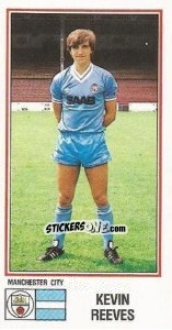 Figurina Kevin Reeves - UK Football 1982-1983 n. 164 - Panini