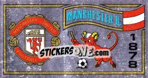 Sticker Badge - UK Football 1982-1983 - Panini