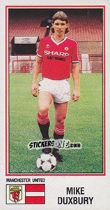 Cromo Mike Duxbury - UK Football 1982-1983 - Panini