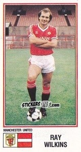 Cromo Ray Wilkins - UK Football 1982-1983 n. 173 - Panini