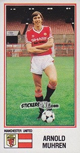 Cromo Arnold Muhren - UK Football 1982-1983 - Panini
