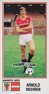 Cromo Arnold Muhren - UK Football 1982-1983 n. 175 - Panini