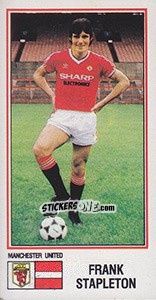 Sticker Frank Stapleton - UK Football 1982-1983 - Panini