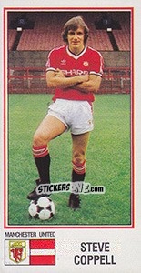 Figurina Steve Coppell - UK Football 1982-1983 - Panini
