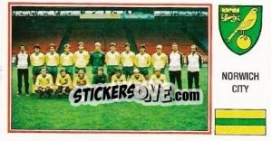 Sticker Team - UK Football 1982-1983 - Panini