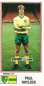 Sticker Paul Haylock - UK Football 1982-1983 n. 186 - Panini