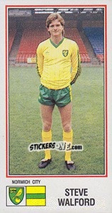 Cromo Steve Walford - UK Football 1982-1983 - Panini