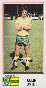 Figurina Colin Smith - UK Football 1982-1983 - Panini