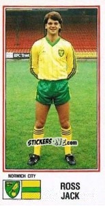 Sticker Ross Jack - UK Football 1982-1983 - Panini