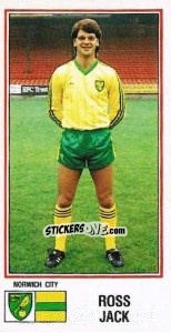 Sticker Ross Jack - UK Football 1982-1983 n. 196 - Panini
