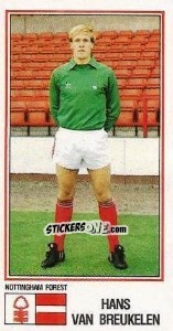 Sticker Hans Van Breukelen - UK Football 1982-1983 n. 200 - Panini