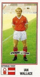Figurina Ian Wallace - UK Football 1982-1983 - Panini