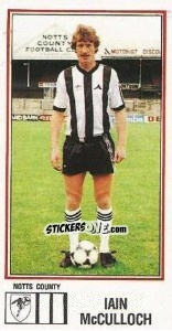 Sticker Iain McCulloch - UK Football 1982-1983 - Panini