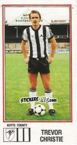 Sticker Trevor Christie - UK Football 1982-1983 - Panini