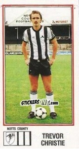 Sticker Trevor Christie - UK Football 1982-1983 n. 227 - Panini