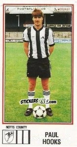 Sticker Paul Hooks - UK Football 1982-1983 - Panini