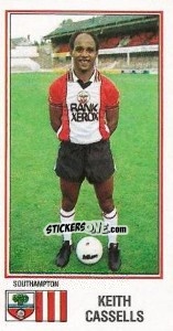 Cromo Keith Cassells - UK Football 1982-1983 n. 237 - Panini