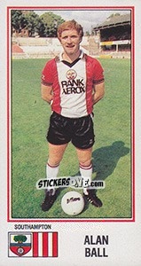 Sticker Alan Ball - UK Football 1982-1983 n. 239 - Panini