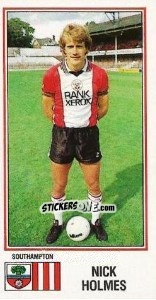 Figurina Nick Holmes - UK Football 1982-1983 - Panini