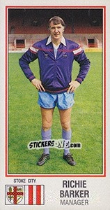 Sticker Richie Barker - UK Football 1982-1983 n. 247 - Panini