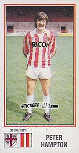 Sticker Peter Hampton - UK Football 1982-1983 n. 252 - Panini