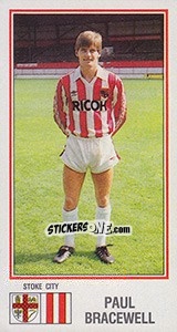Sticker Paul Bracewell - UK Football 1982-1983 - Panini