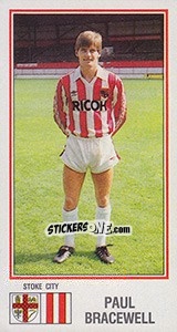 Figurina Paul Bracewell - UK Football 1982-1983 n. 254 - Panini