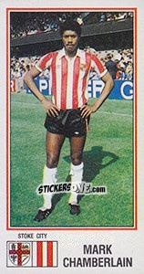 Sticker Mark Chamberlain - UK Football 1982-1983 - Panini